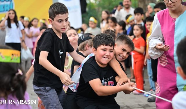Yıldırım Çocuk Şenliğinden Renkli Görüntüler