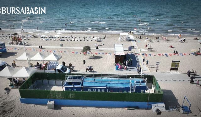 Mavi Bayraklı Eşkel Sahili’ne arıtma tesisi kuruldu