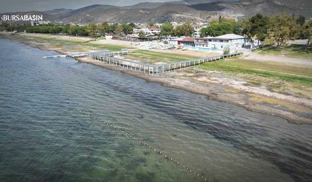 Bursa’da İznik Gölü Alarmı Veriyor