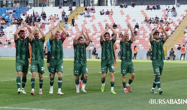Bursaspor’dan Tarihi Fark: Adanaspor’a 6 Gol!