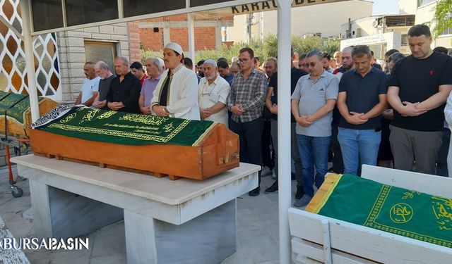 Karacabey’de yangında ölen 3 kişi gözyaşlarıyla uğurlandı