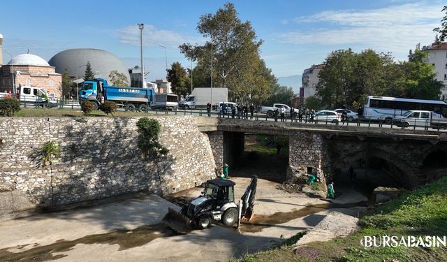Bursa’da Dereler Kışa Hazırlanıyor