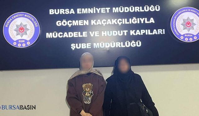 Bursa’da Kaçak Göçmen Operasyonu: 2 Kişi Yakalandı