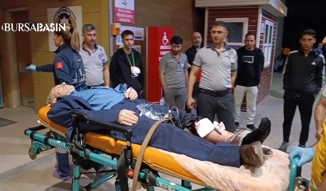 İnegöl’de Sokak Ortasında Silahlı Kavga