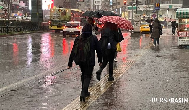 Bursa’da Barajları ve Toprakları Sevindiren Yağış