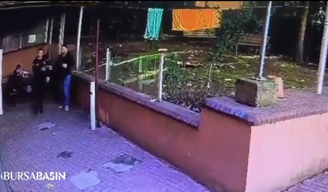 Bursa’da itfaiyeci kola şişesinden saniyelerle kurtuldu