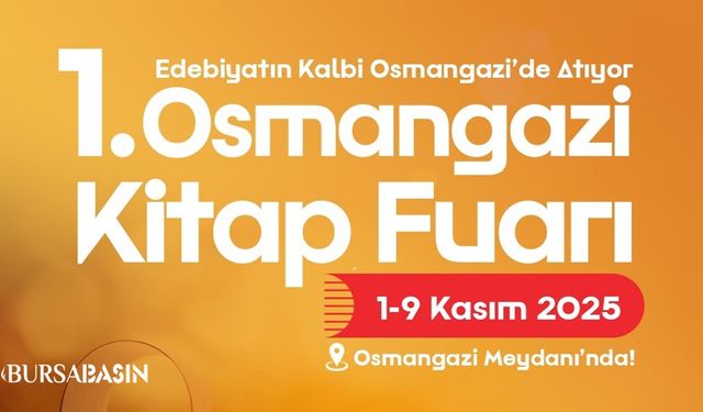 Osmangazi Kitap Fuarı kapılarını açıyor