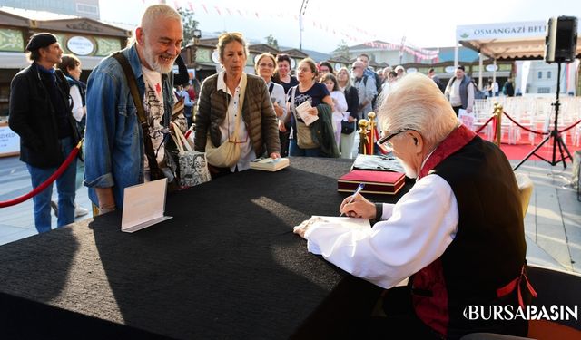 Osmangazi Kitap Fuarı’nda edebiyat dolu buluşma