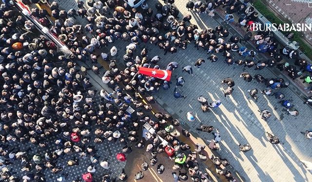 Şehit Pilot Binbaşı Serdar Uslu Yenişehir’de Uğurlandı