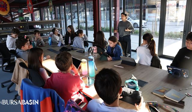 Nilüfer’de Çocuklar Dijital Animasyonla Tanıştı