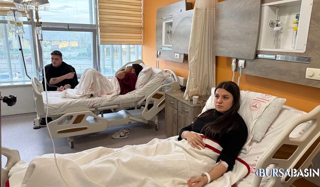 Bursa’da midye yiyen 4 genç hastanelik oldu