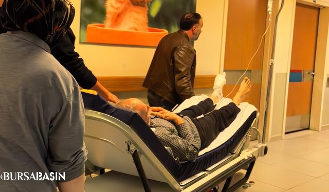 İnegöl’de Motorlu Testere Kazası: Yaşlı Adam Yaralandı