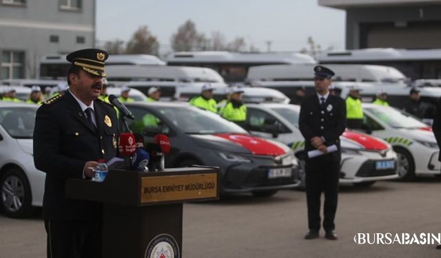 Bursa’da Emniyet ve Jandarmaya 119 Yeni Araç Teslimi