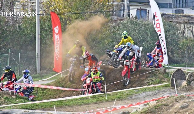İznik’te Nefes Kesen Süper Enduro Finali Yapıldı