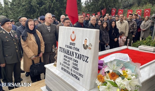 Şehit Tunahan Yavuz, Mudanya’da Dualarla Anıldı