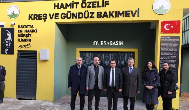 Osmangazi’ye Yeni Kreş: Hamit Özelif Açılışa Hazır