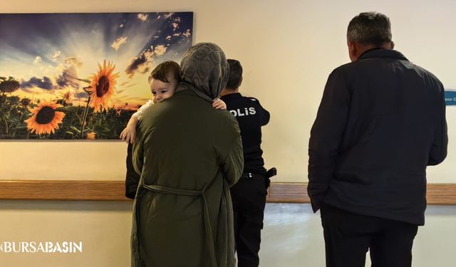 İnegöl’de fıstık yutan bebek hastanelik oldu