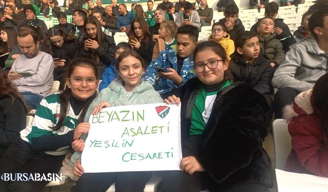 Osmangazili Çocuklar İlk Kez Bursaspor Tribününde