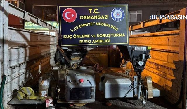Osmangazi’de Kaçak Sigara Operasyonu