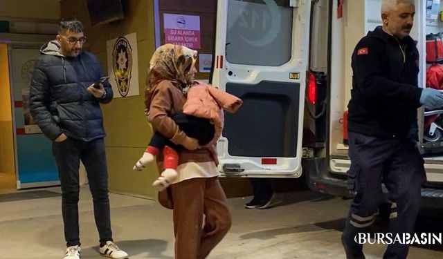 İnegöl’de Şifonyer Altında Kalan Çocuk Ağır Yaralı