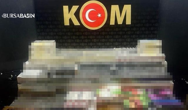 Bursa’da kaçak sigaraya darbe: 2 ilçede büyük operasyon