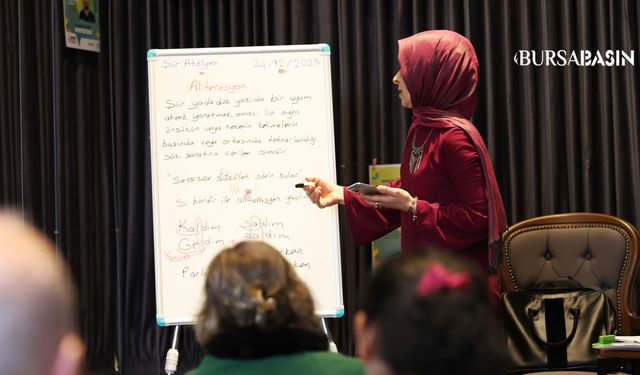 Osmangazi’de Şiir Atölyesi yeni şairlere ilham verdi