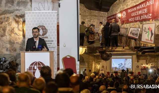 MAZLUMDER’den Gazze vurgulu İnsan Hakları Gecesi