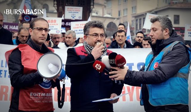 Memur-Sen Bursa’dan Kamuda Ücret Adaletsizliğine Sert Tepki