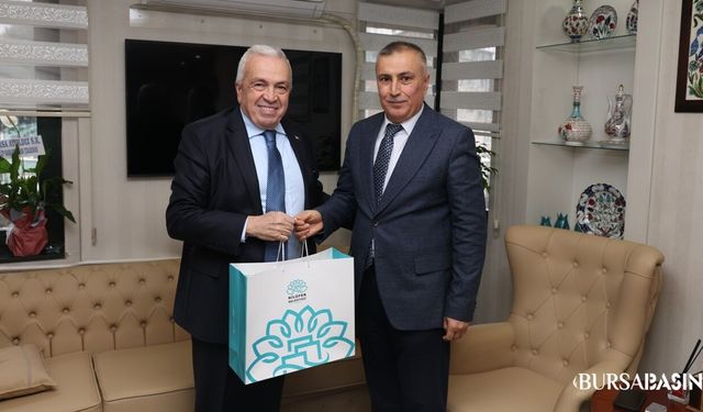 Özdemir’den İl Milli Eğitim Müdürü Çokgezer’e Ziyaret