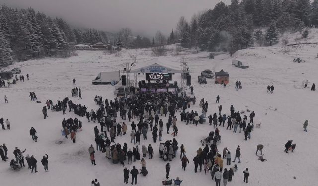 Bursa’da Kış Festivali Coşkusu Trafiğe Takıldı