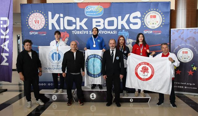BUÜ’lü kick Boksçular Türkiye Şampiyonu Oldu