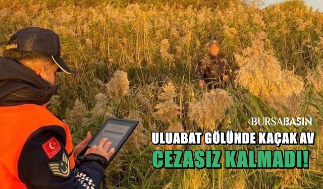 Uluabat Gölü'nde Kaçak Avcılara 431 Bin TL Ceza!