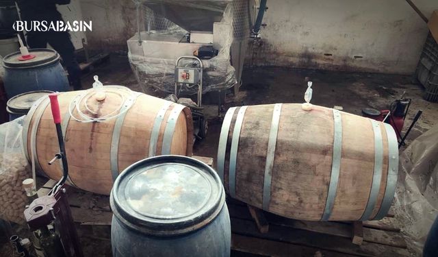 İznik’te Dev Operasyon: 800 Litre Kaçak Şarap Ele Geçirildi