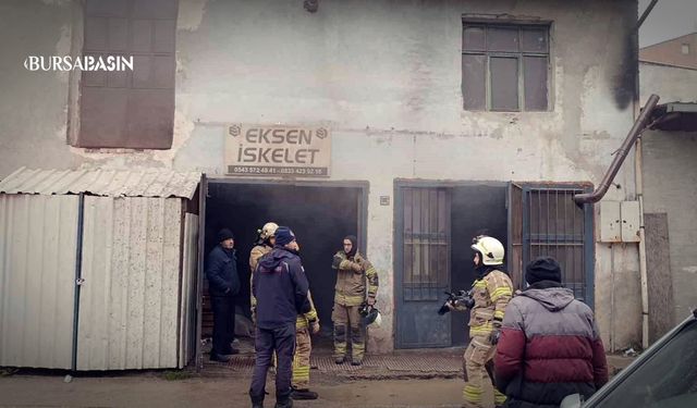 İnegöl'de Korkutan Yangın: Sobaya Tiner Dökünce Parladı!