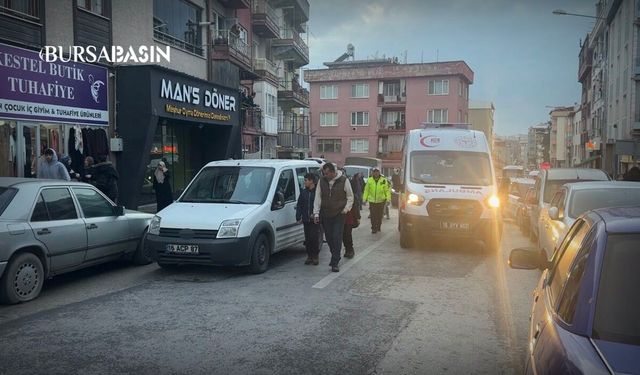 Kestel'de Korkutan Kaza: Karşıya Geçmek İsterken Devrildi!