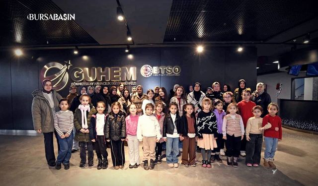Osmangazi'de Bilim Ateşi: Anneler ve Kızları Uzay Yolunda