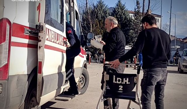 İnegöl’de Testere Kazası: Bileğini Kesti