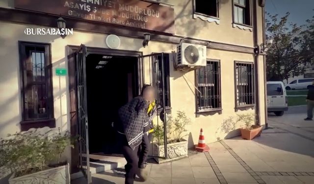 Bursa’da 30 Bin TL’lik Telefon Hırsızı Yakalandı