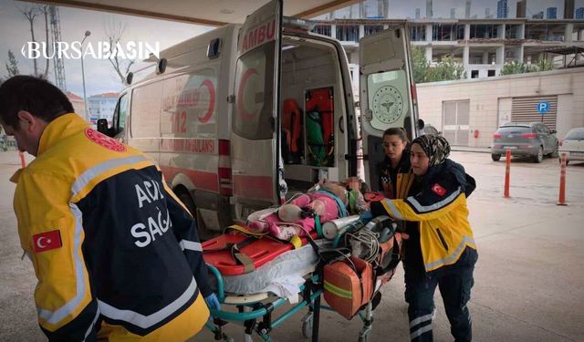 İnegöl’de Kaza: 3 Yaşındaki Çocuk Ağır Yaralandı