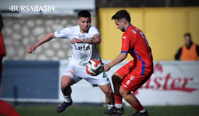 İnegöl Kafkasspor evinde 3 puanı kaptı