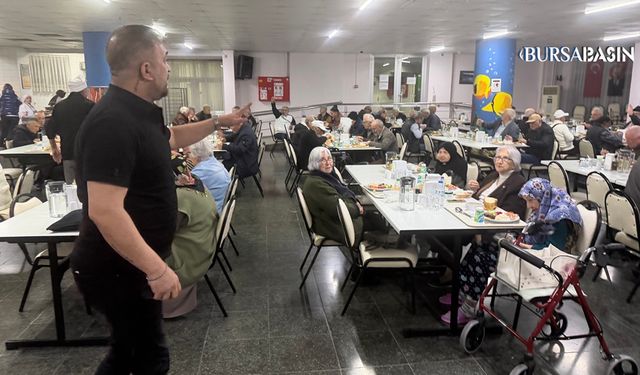 Bursa’da Huzurevlerine Gönül Sofrası