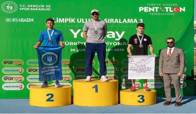 Bursa’lı Muhammed Emir Kurtulan Türkiye ikincisi