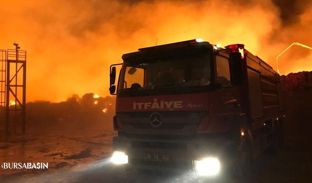 Bursa İtfaiyesinden 2 Ayda 3 Bin 493 Olaya Müdahale