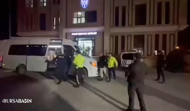 Bursa’da Göçmen Kaçakçılığı Operasyonu: 14 Kişi Yakalandı