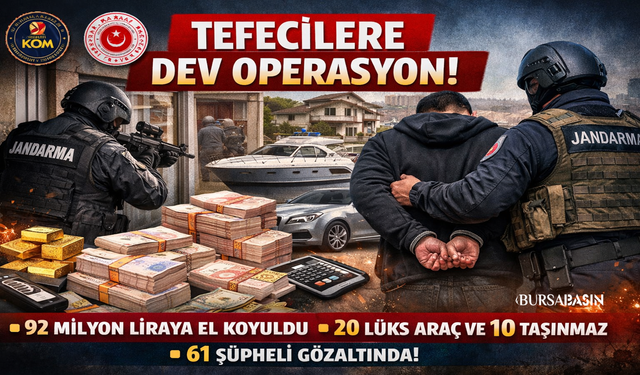 Jandarma 11 İlde Büyük Operasyon Düzenledi