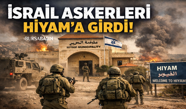 İsrail Ordusu Lübnan’a Girerek Hiyam Beldesinde Konuşlandı