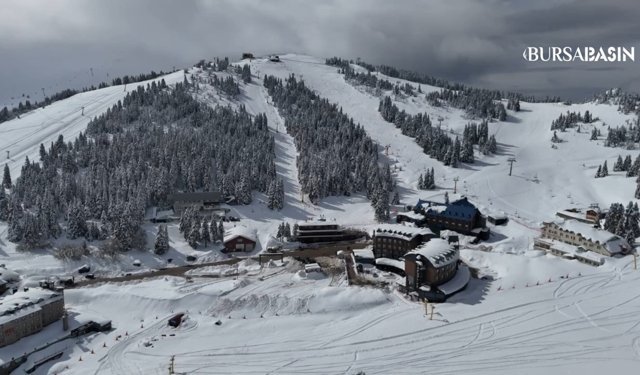 Nisan Ayında Uludağ’da Kar Şaşkınlığı