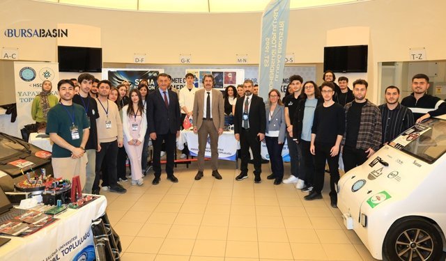 BUÜ Teknoloji Fuarı’na Öğrenci Akını