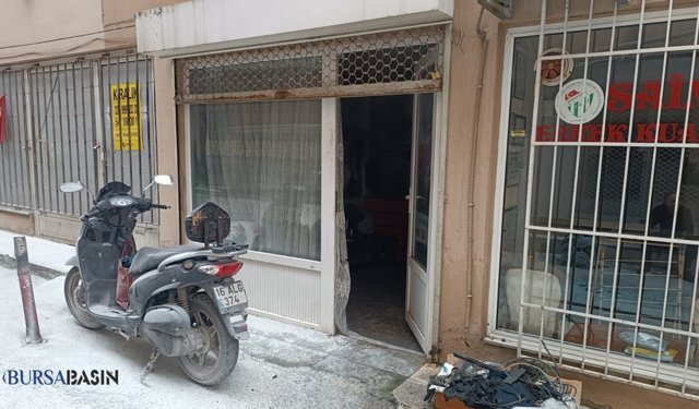 Bursa’da Jeneratör Alev Aldı! Tamirhanede Panik