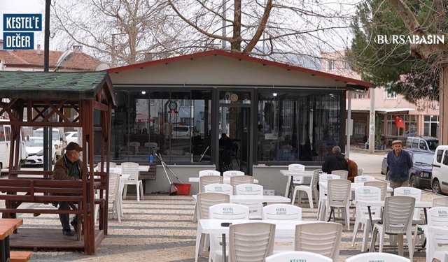 Kestel’de Köy Kahvesi Yenilendi